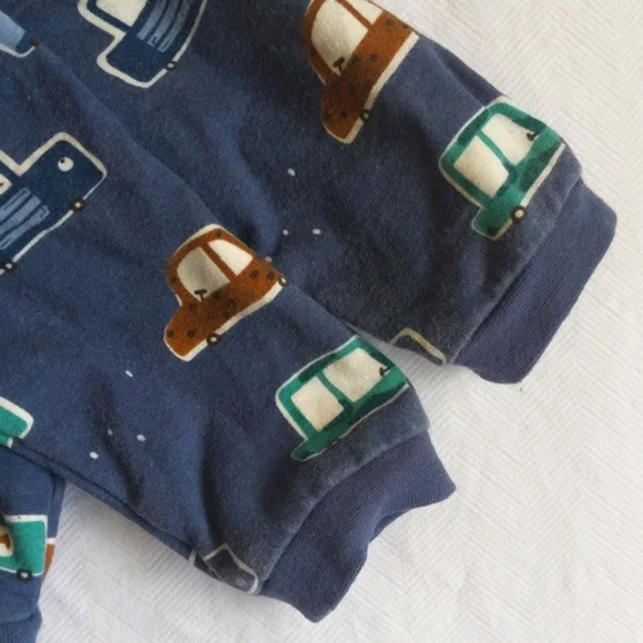 mayoral retro car print french terry bomber jacket 4-6 months baby boy - Picture 6 of 7